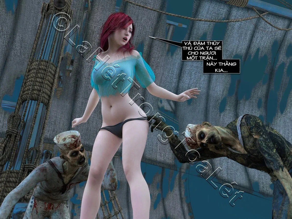 HentaiVN.net - Ảnh 14 - Alyss điên loạn 4: Con tàu ma [Mad Alyss 4 - Ghost Ship] - Chap 2