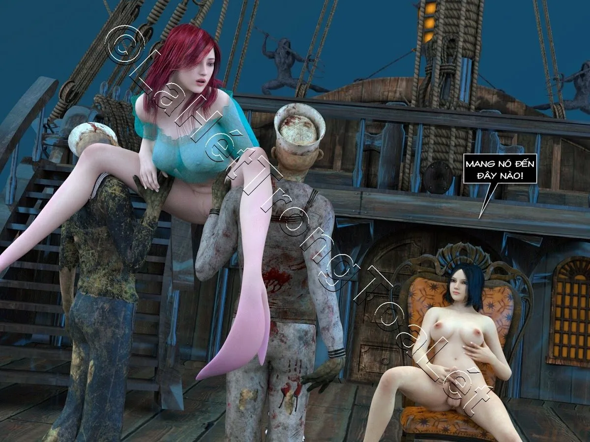 HentaiVN.net - Ảnh 5 - Alyss điên loạn 4: Con tàu ma [Mad Alyss 4 - Ghost Ship] - Chap 3