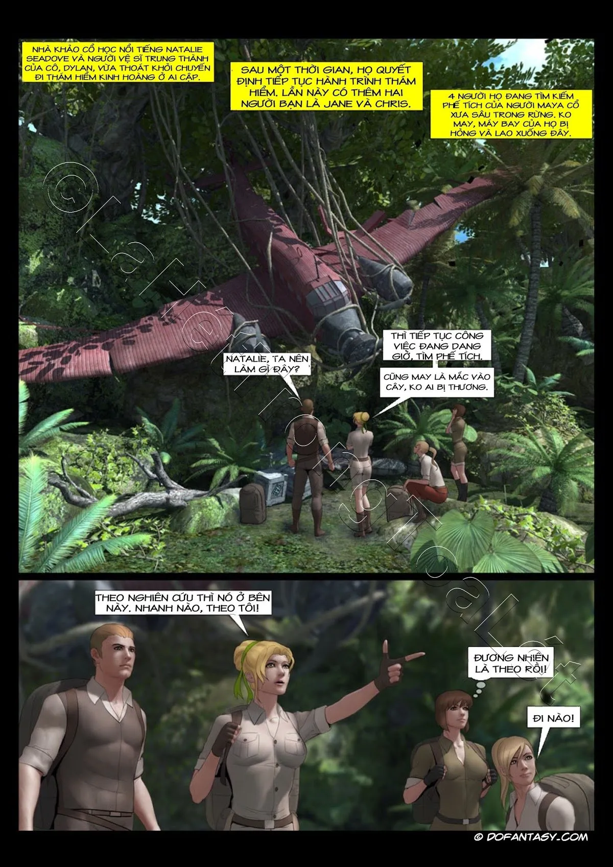 HentaiVN.net - Ảnh 3 - Thám hiểm đế chế Maya [Maya Adventure] - Tập 1
