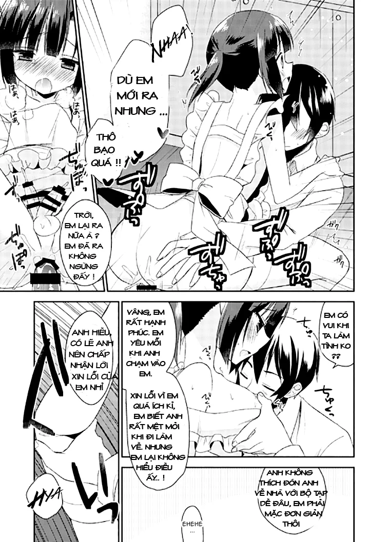 HentaiVN.net - Ảnh 20 - Dousei Hajimemashita 2 [Sống chung với bạn thơ ấu] - Chap 1