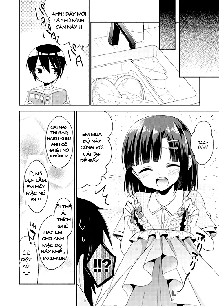 HentaiVN.net - Ảnh 23 - Dousei Hajimemashita 2 [Sống chung với bạn thơ ấu] - Chap 1