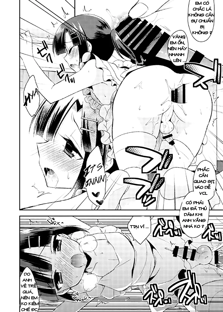 HentaiVN.net - Ảnh 13 - Dousei Hajimemashita 2 [Sống chung với bạn thơ ấu] - Chap 1