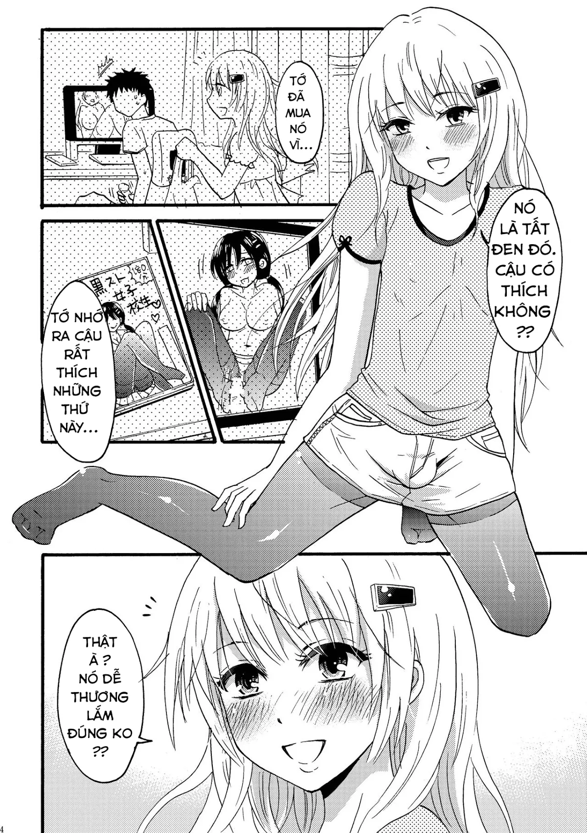 HentaiVN.net - Ảnh 3 - Black Stocking Otomusu [Cuồng tất đen] - Oneshot