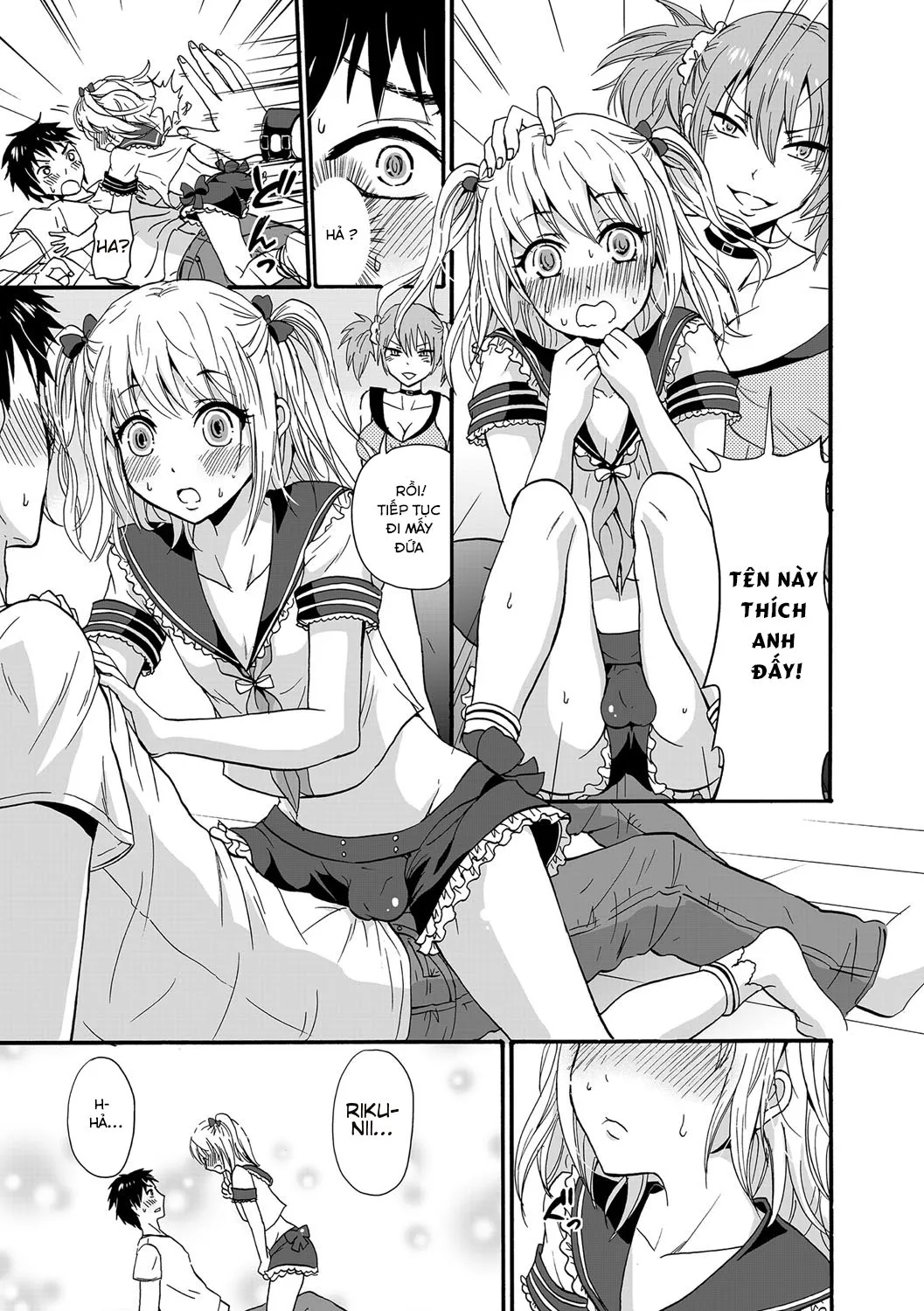 HentaiVN.net - Ảnh 5 - Nchinchio no nii [Vâng ! Anh yêu] - Oneshot