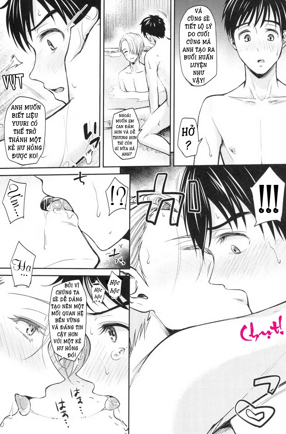 HentaiVN.net - Ảnh 15 - Trở Nên Hư Hỏng (Yuri!!! on Ice) [Kobuta-chan wo Dosukebe ni suru Mahou] - Oneshot