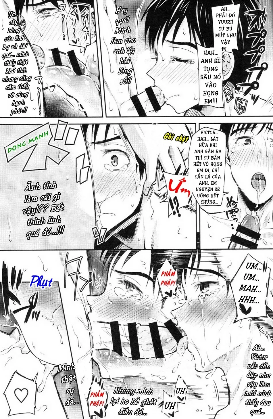 HentaiVN.net - Ảnh 18 - Trở Nên Hư Hỏng (Yuri!!! on Ice) [Kobuta-chan wo Dosukebe ni suru Mahou] - Oneshot