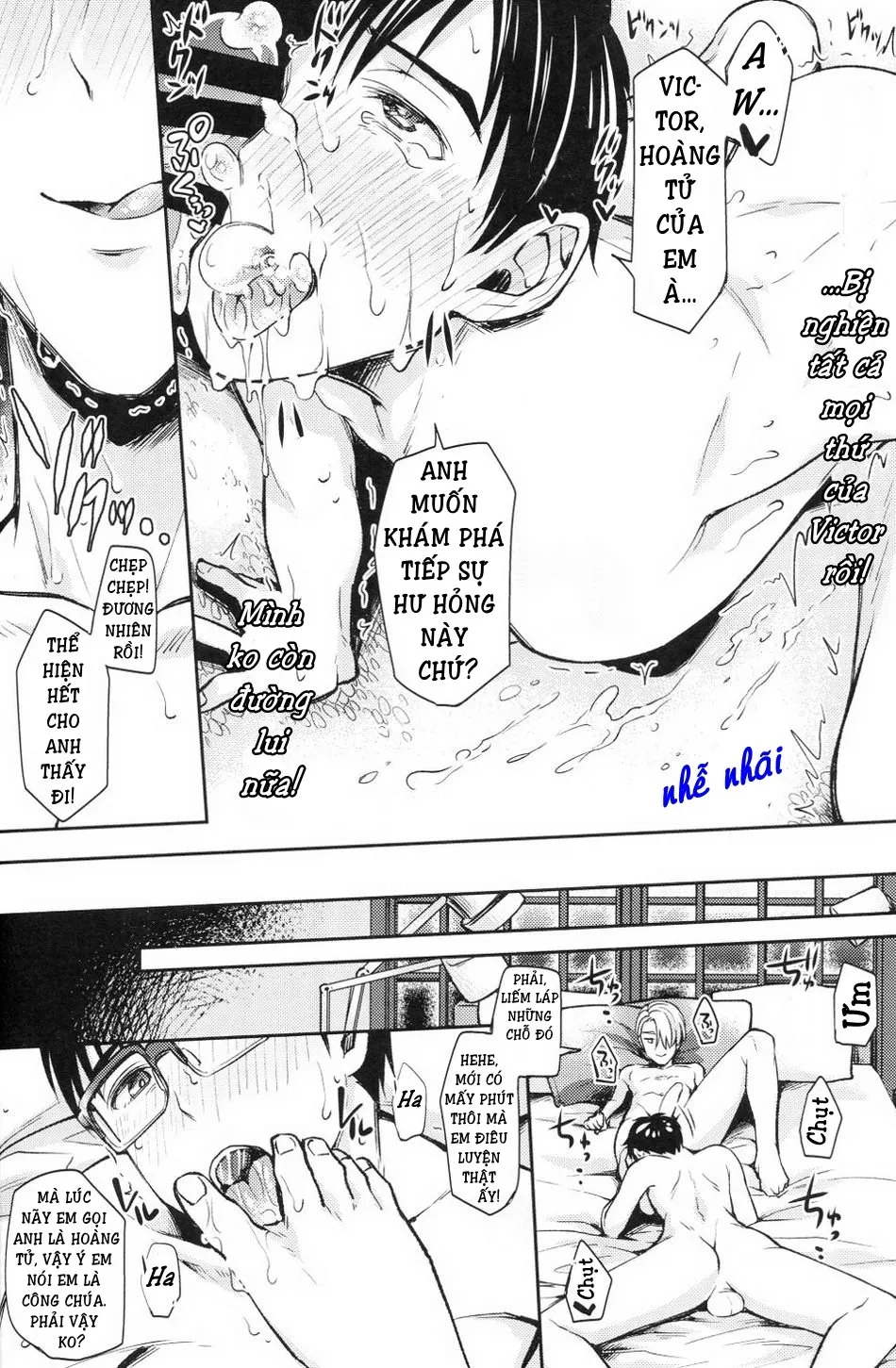 HentaiVN.net - Ảnh 19 - Trở Nên Hư Hỏng (Yuri!!! on Ice) [Kobuta-chan wo Dosukebe ni suru Mahou] - Oneshot