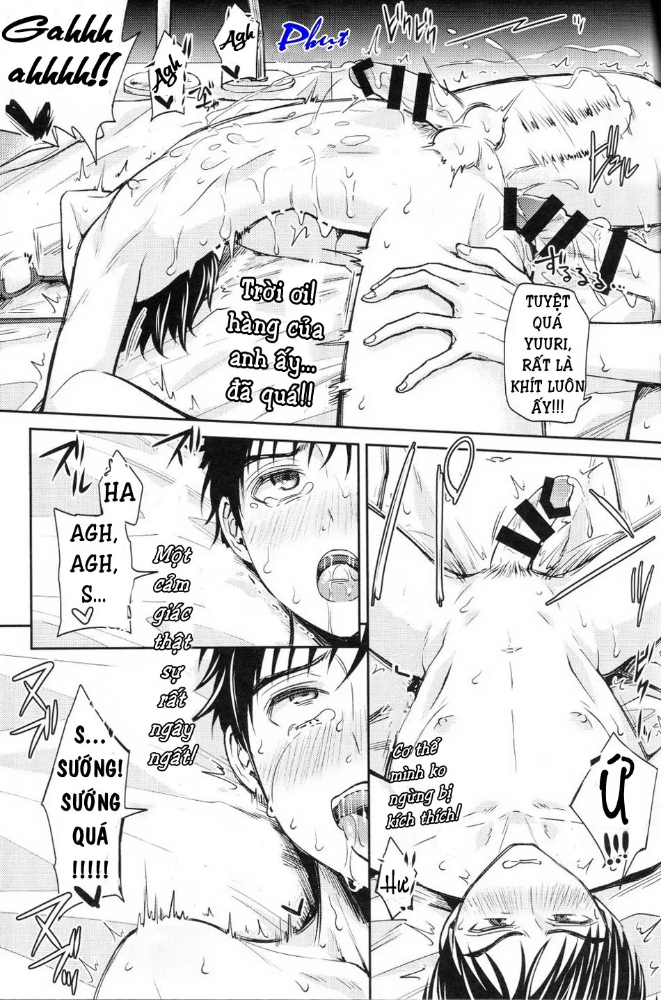 HentaiVN.net - Ảnh 26 - Trở Nên Hư Hỏng (Yuri!!! on Ice) [Kobuta-chan wo Dosukebe ni suru Mahou] - Oneshot