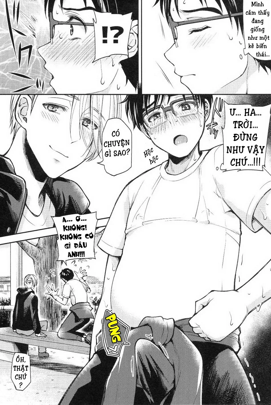 HentaiVN.net - Ảnh 5 - Trở Nên Hư Hỏng (Yuri!!! on Ice) [Kobuta-chan wo Dosukebe ni suru Mahou] - Oneshot