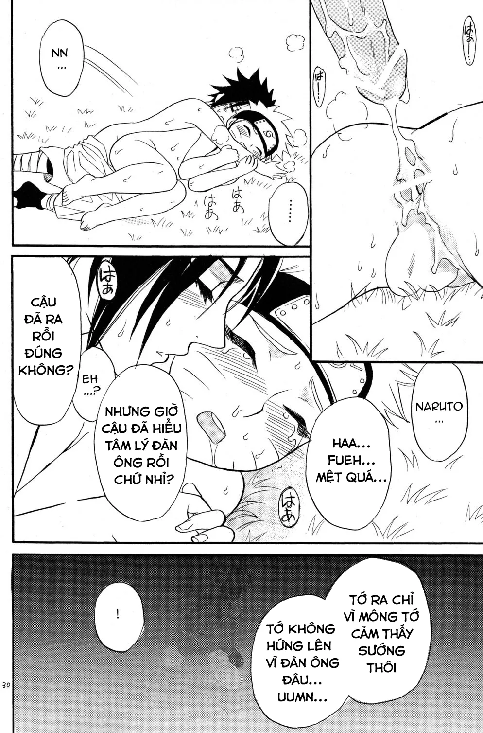 HentaiVN.net - Ảnh 28 - Nyota mo Shota mo Oishii Desu (Naruto) [Con trai cũng ngon đấy chứ !] - Oneshot