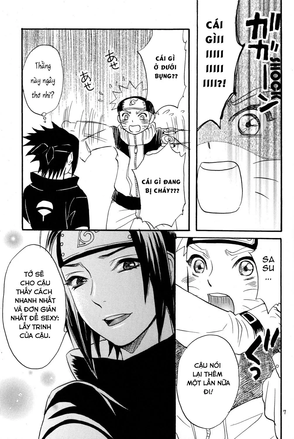 HentaiVN.net - Ảnh 5 - Nyota mo Shota mo Oishii Desu (Naruto) [Con trai cũng ngon đấy chứ !] - Oneshot