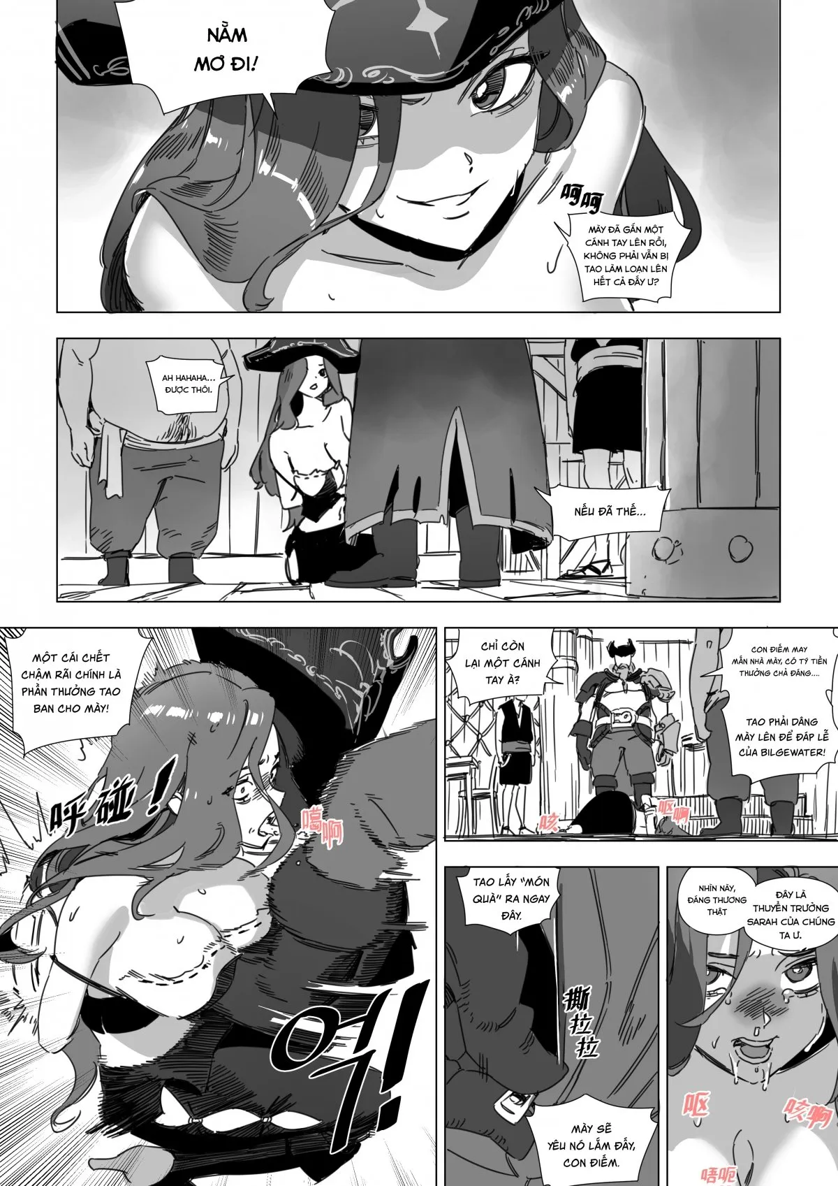HentaiVN.net - Ảnh 5 - Cô gái may mắn bị chăn nuôi thành bồn chứa tinh. - Chap 1
