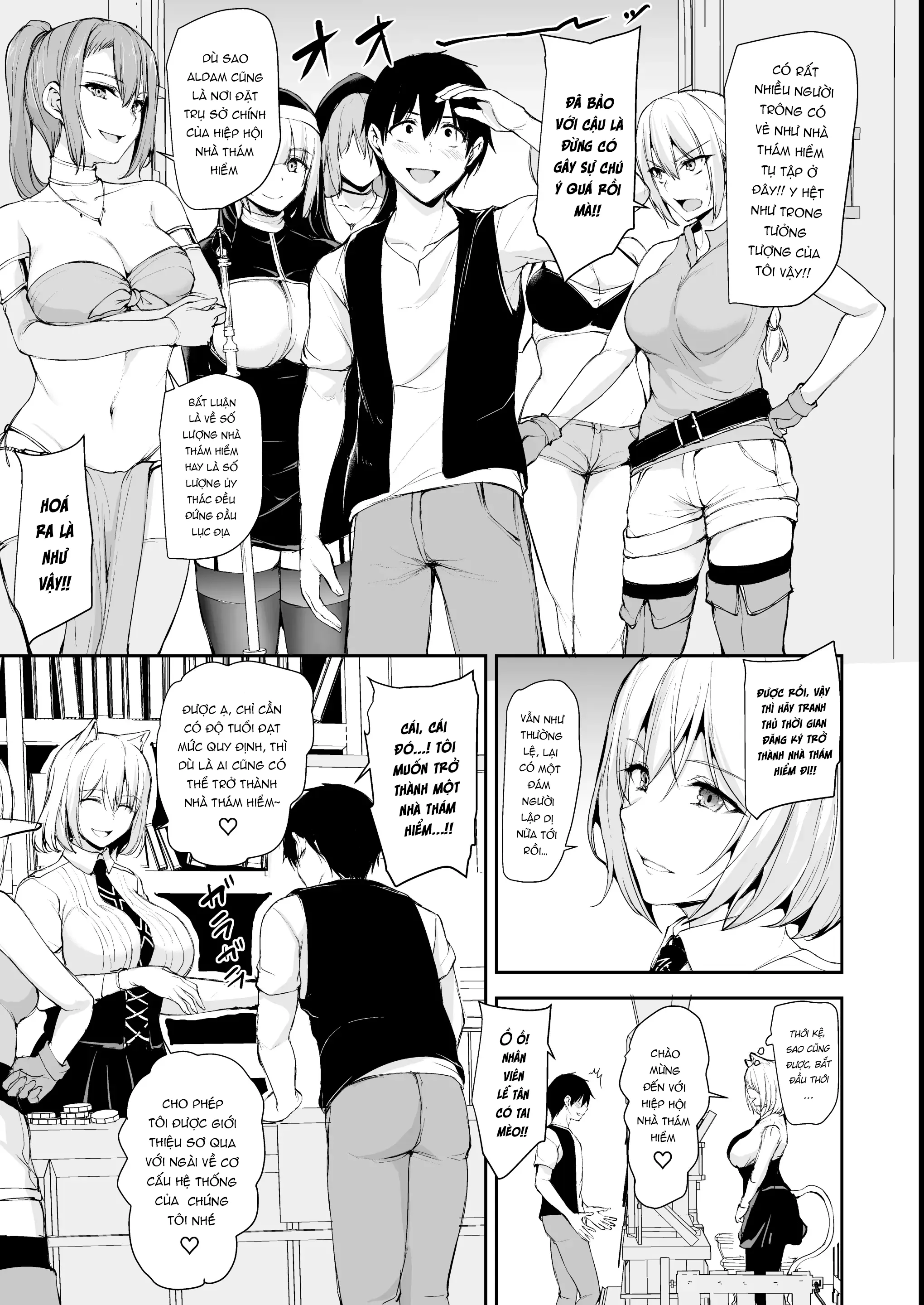 HentaiVN.net - Ảnh 6 - Isekai Harem Monogatari 8～8.5 - Chap 1
