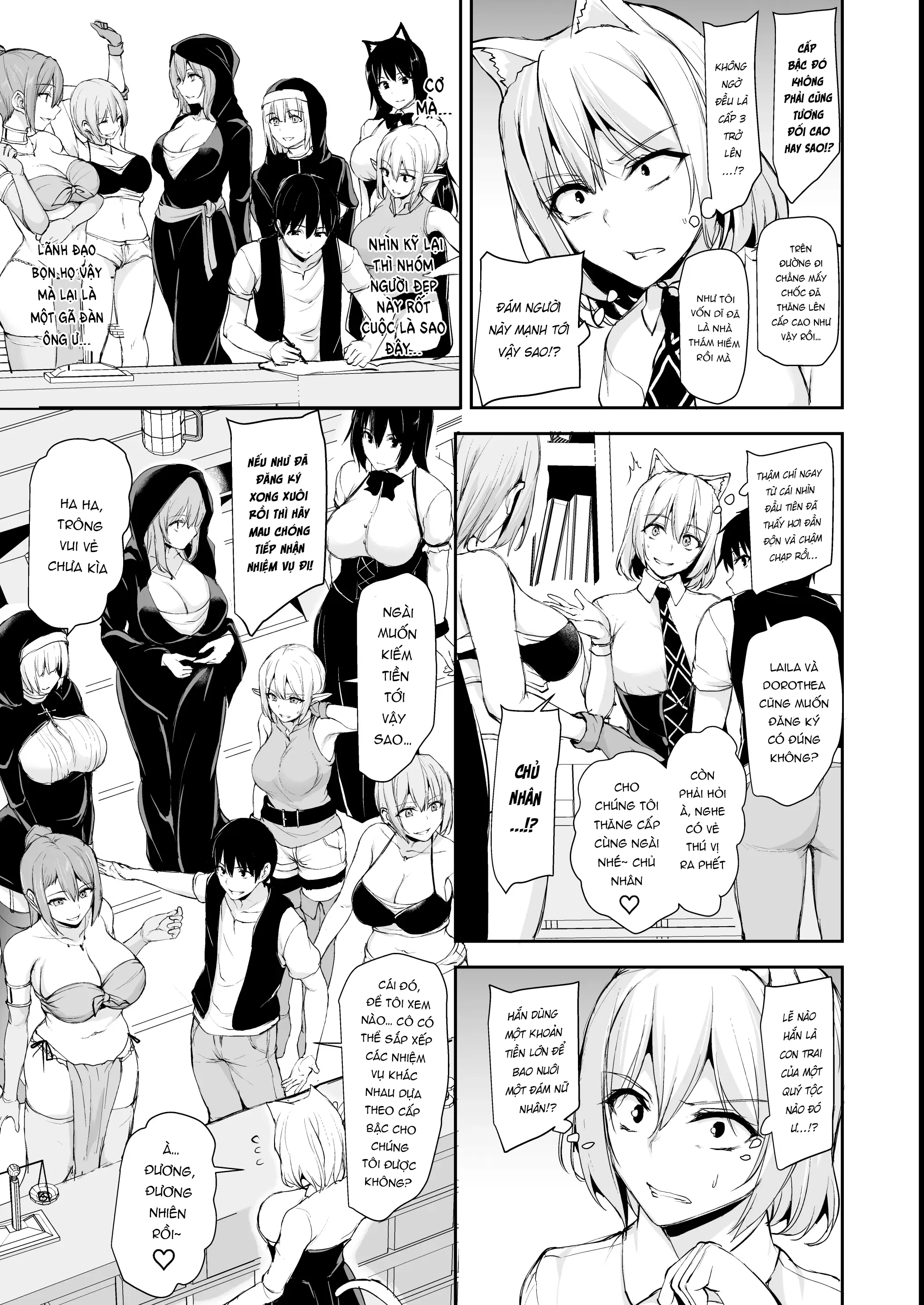 HentaiVN.net - Ảnh 8 - Isekai Harem Monogatari 8～8.5 - Chap 1
