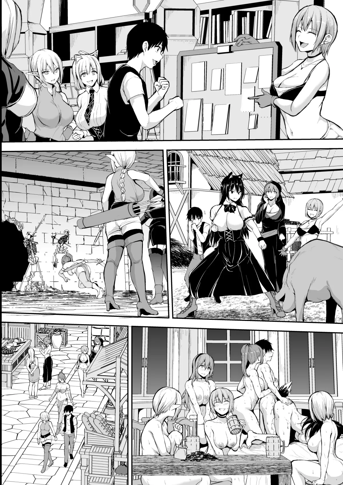 HentaiVN.net - Ảnh 17 - Isekai Harem Monogatari 8～8.5 - Chap 2