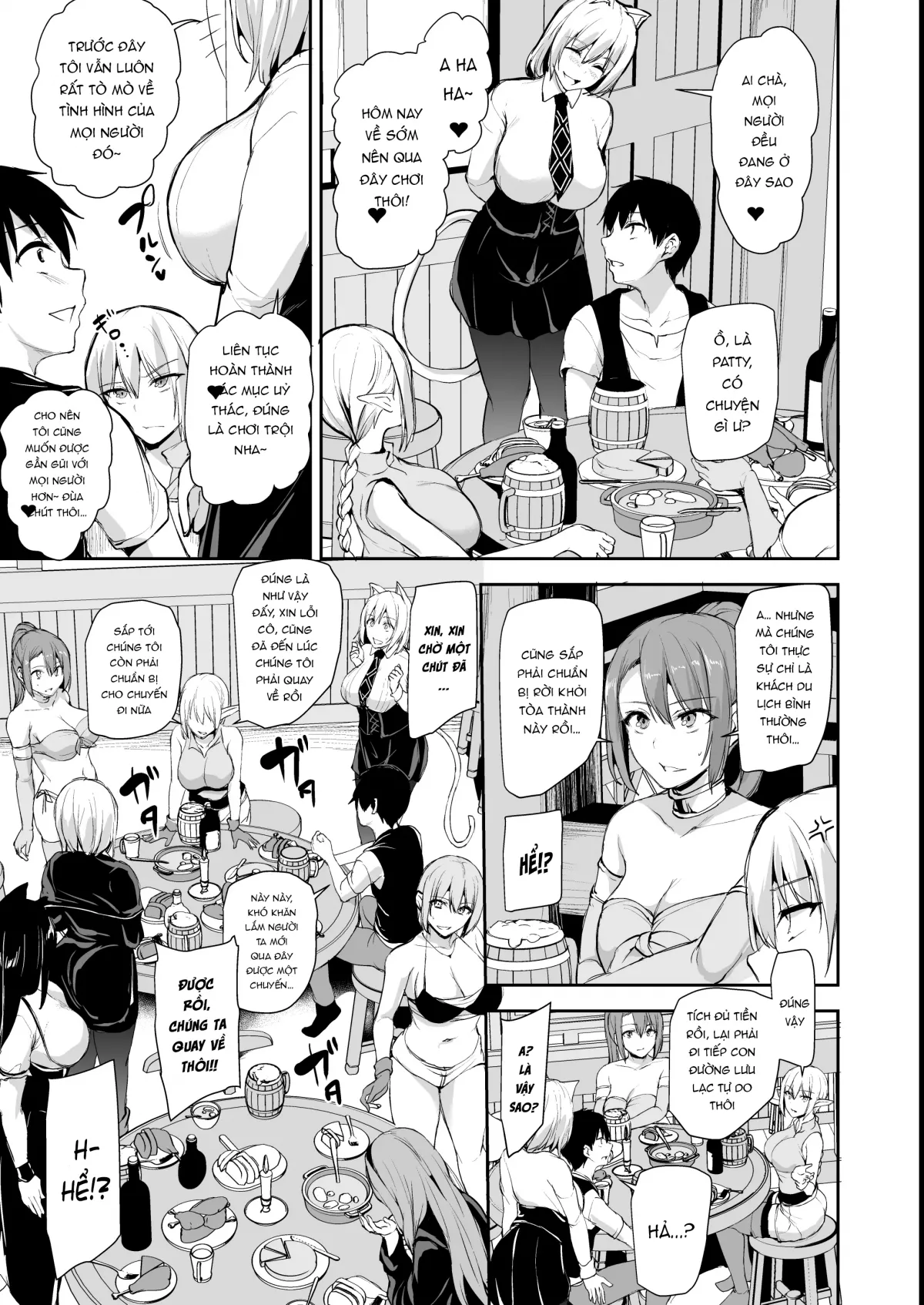 HentaiVN.net - Ảnh 20 - Isekai Harem Monogatari 8～8.5 - Chap 2
