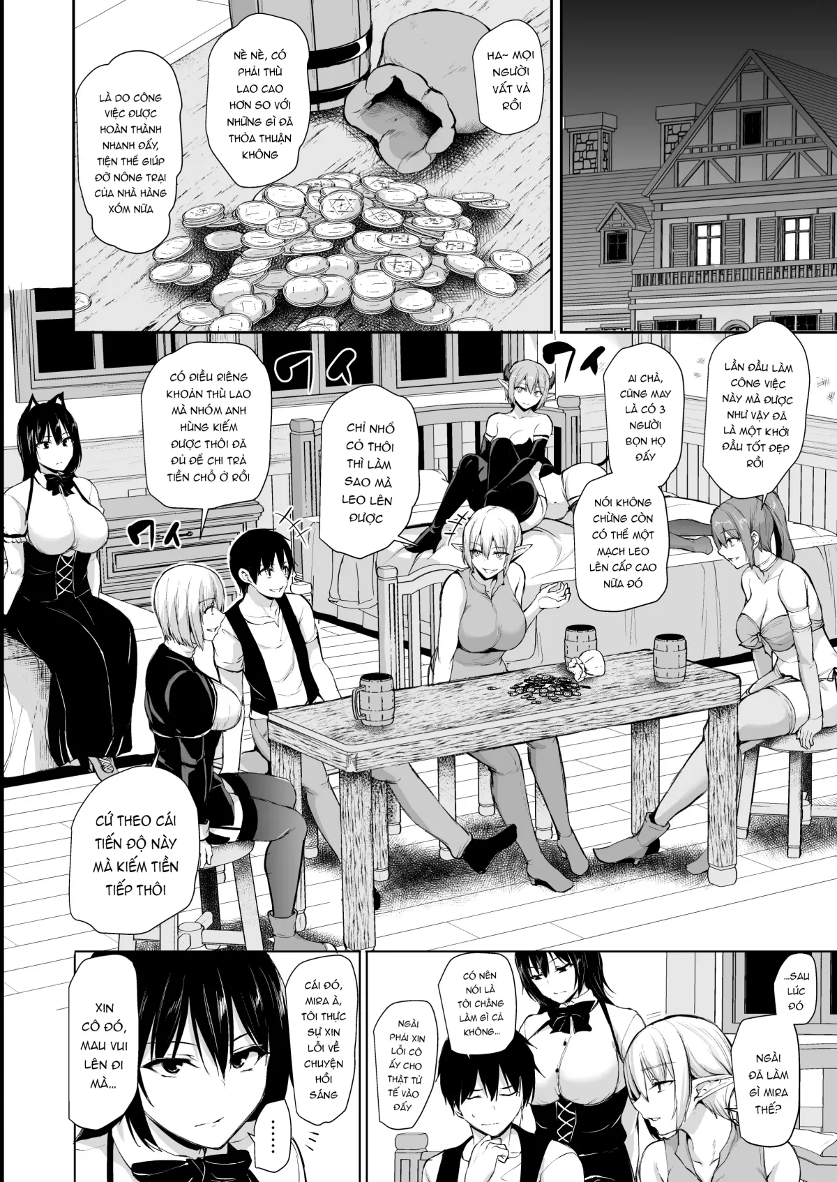 HentaiVN.net - Ảnh 3 - Isekai Harem Monogatari 8～8.5 - Chap 2