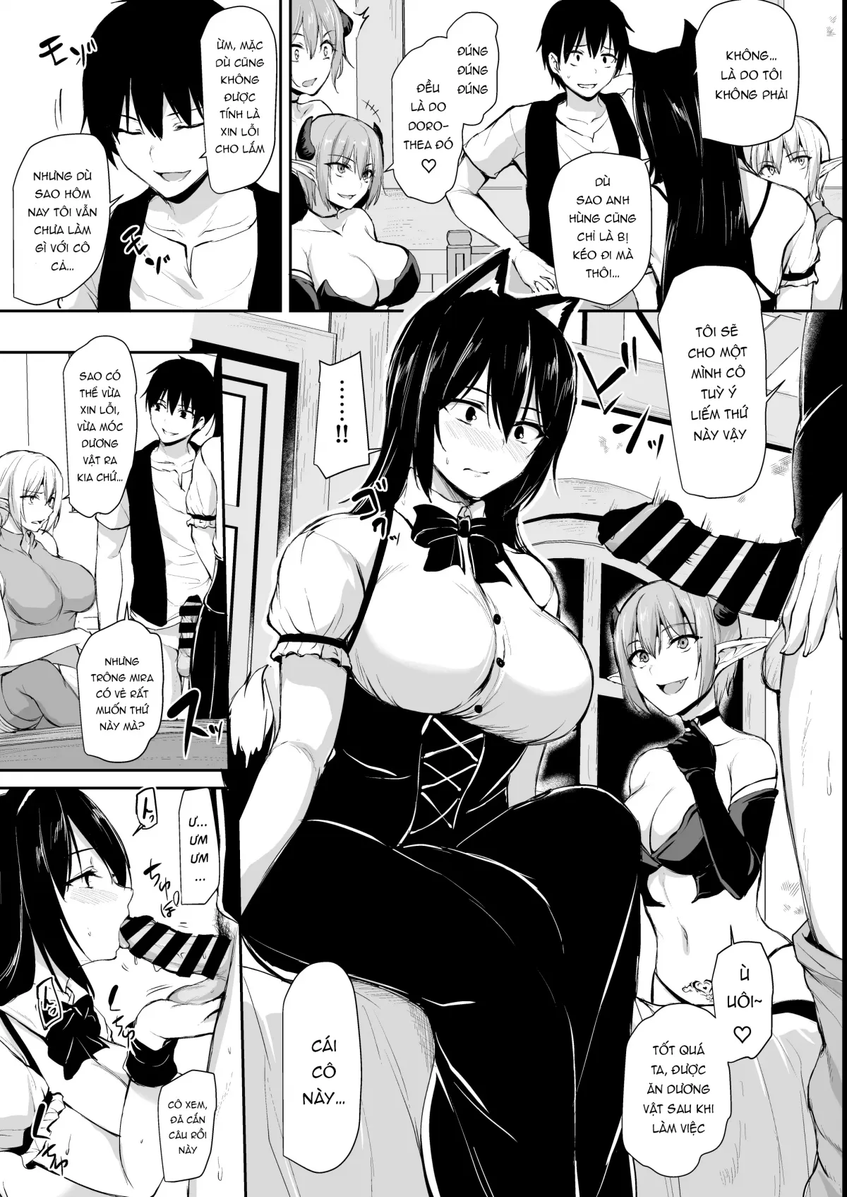 HentaiVN.net - Ảnh 4 - Isekai Harem Monogatari 8～8.5 - Chap 2