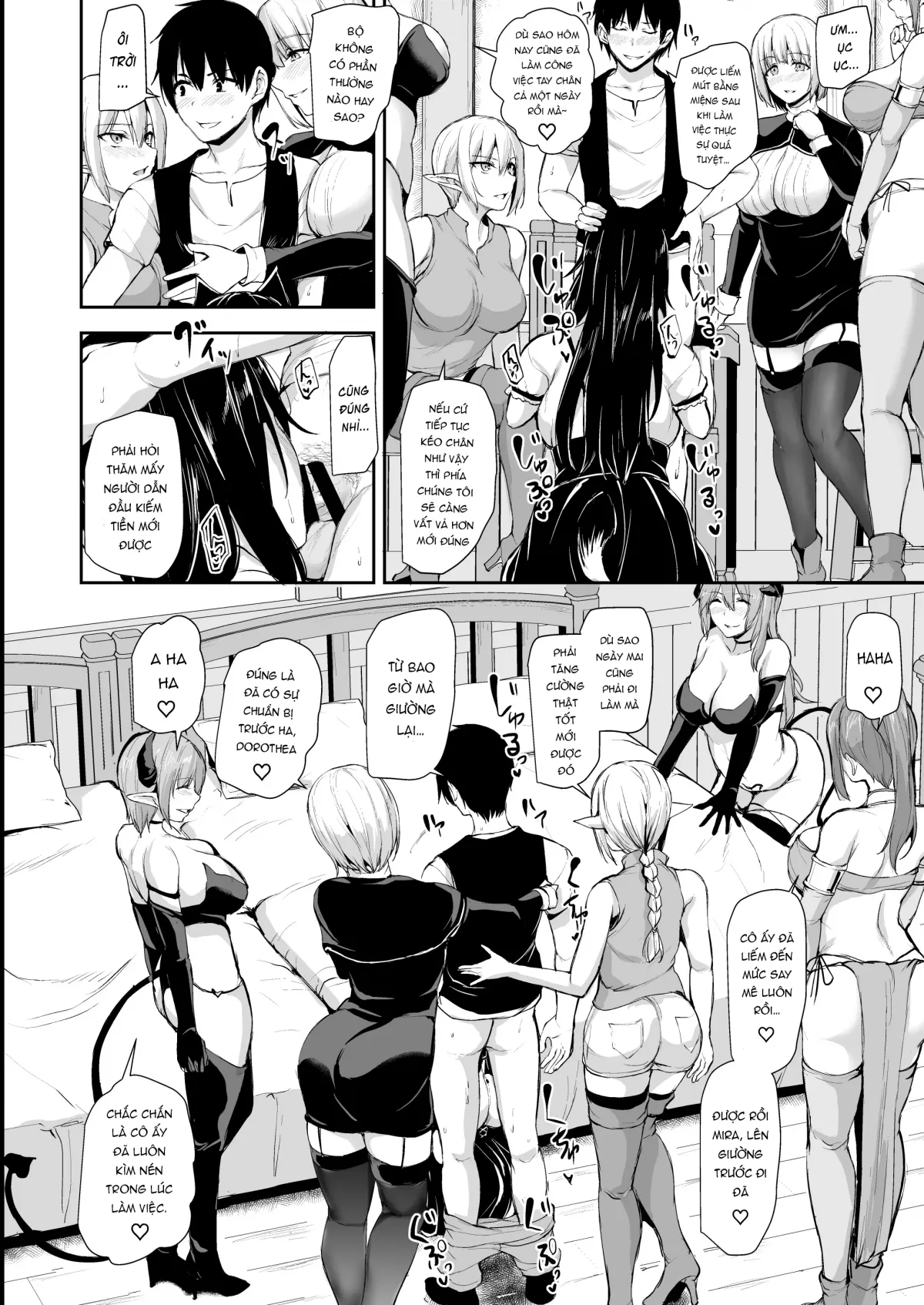 HentaiVN.net - Ảnh 5 - Isekai Harem Monogatari 8～8.5 - Chap 2