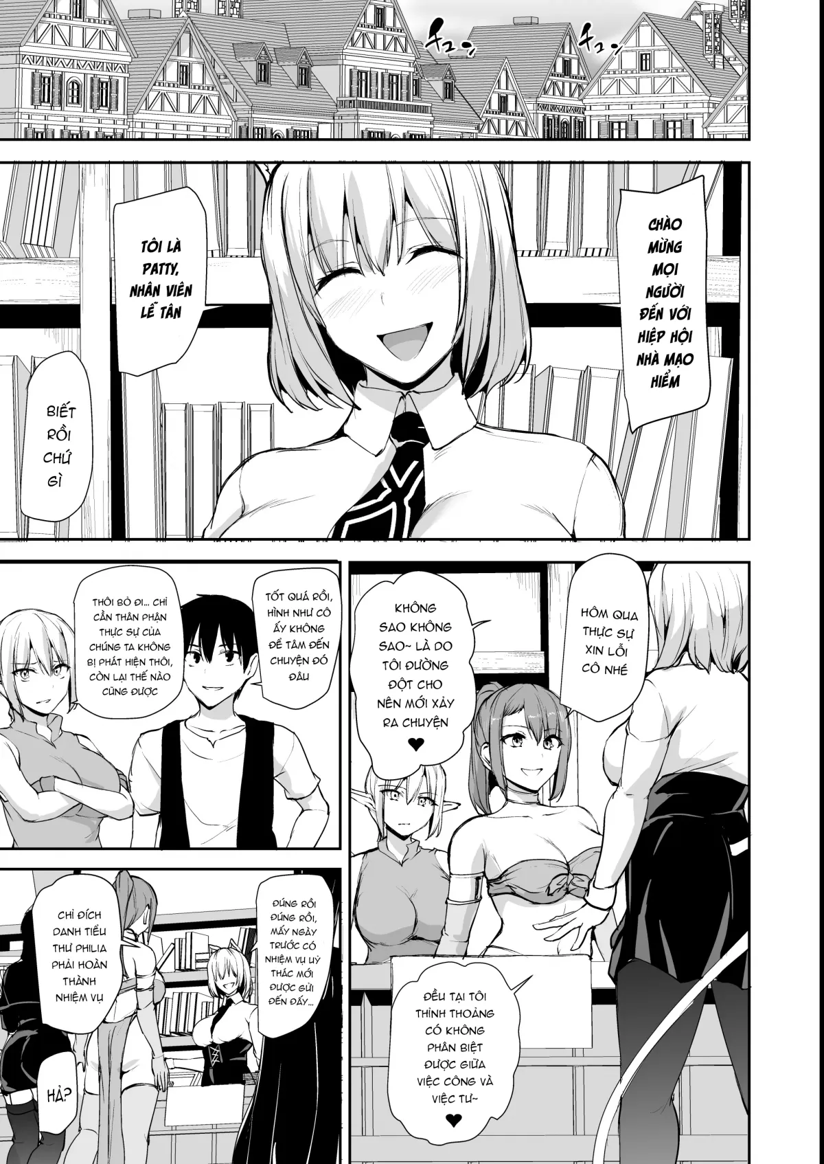 HentaiVN.net - Ảnh 19 - Isekai Harem Monogatari 8～8.5 - Chap 3 - End.