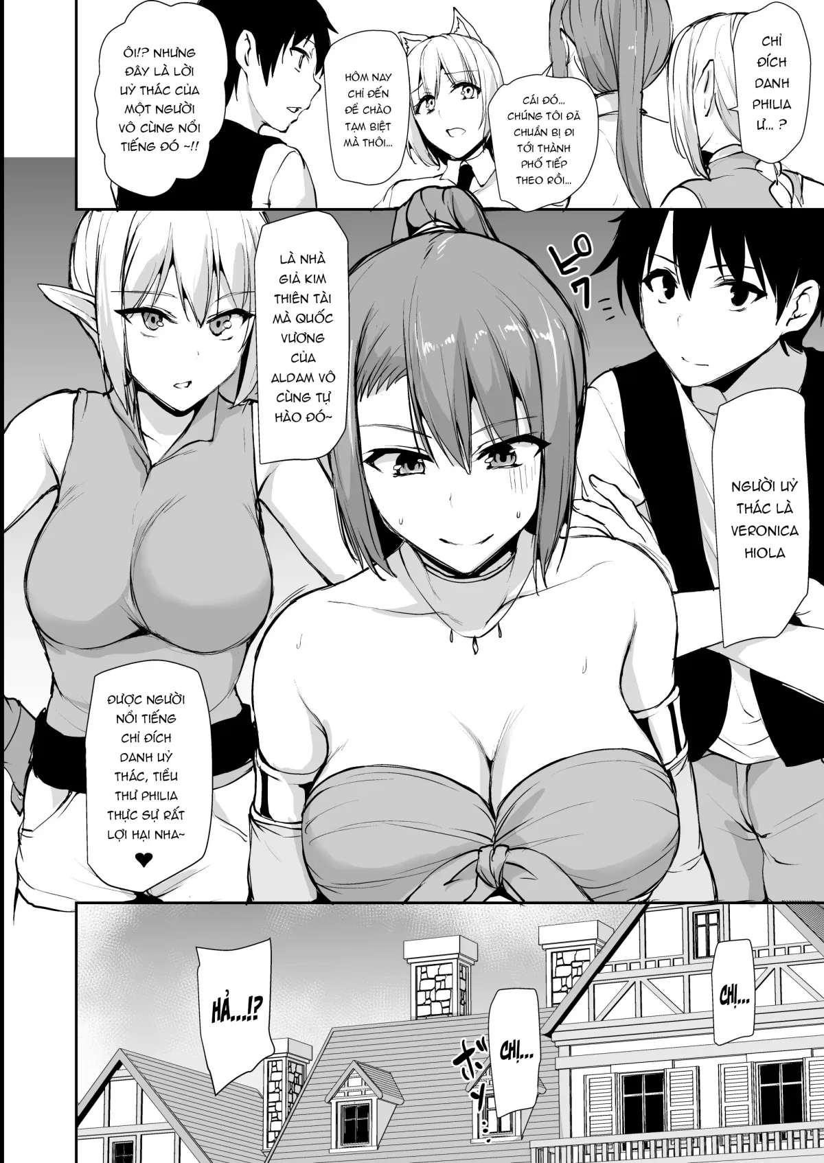 HentaiVN.net - Ảnh 20 - Isekai Harem Monogatari 8～8.5 - Chap 3 - End.