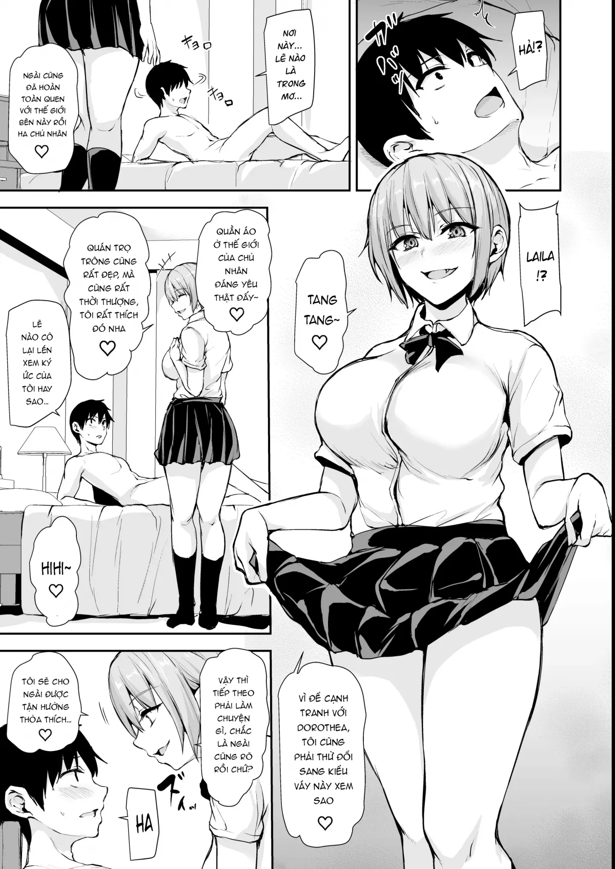 HentaiVN.net - Ảnh 25 - Isekai Harem Monogatari 8～8.5 - Chap 3 - End.