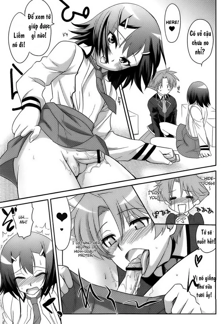 HentaiVN.net - Ảnh 17 - Baka Ga Josou De Boukanchuu (Baka To Test To Shoukanjuu) [Shafting The Cross Dressing Retard] - Oneshot