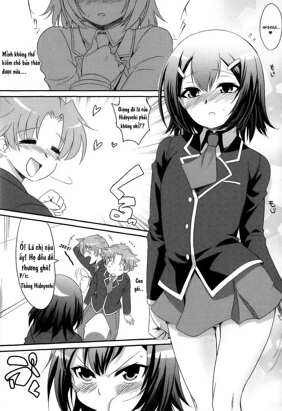 HentaiVN.net - Ảnh 5 - Baka Ga Josou De Boukanchuu (Baka To Test To Shoukanjuu) [Shafting The Cross Dressing Retard] - Oneshot
