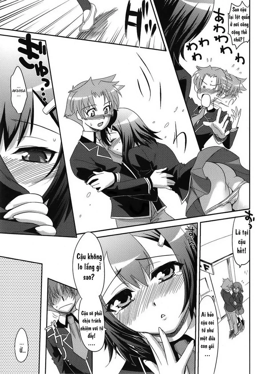 HentaiVN.net - Ảnh 7 - Baka Ga Josou De Boukanchuu (Baka To Test To Shoukanjuu) [Shafting The Cross Dressing Retard] - Oneshot