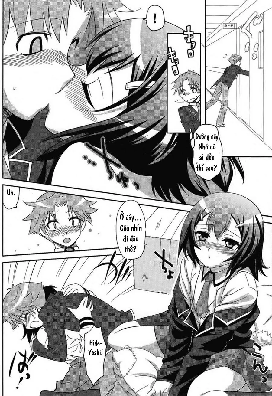 HentaiVN.net - Ảnh 8 - Baka Ga Josou De Boukanchuu (Baka To Test To Shoukanjuu) [Shafting The Cross Dressing Retard] - Oneshot