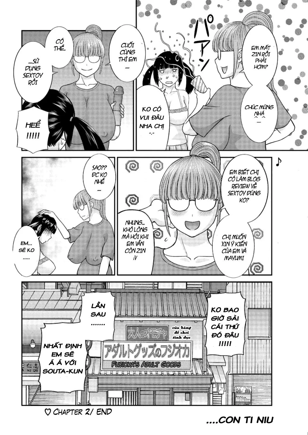 HentaiVN.net - Ảnh 19 - Megumi-san is my Son's Girlfriend [Megumi-san wa Musuko no Kanojo] - Chap 2