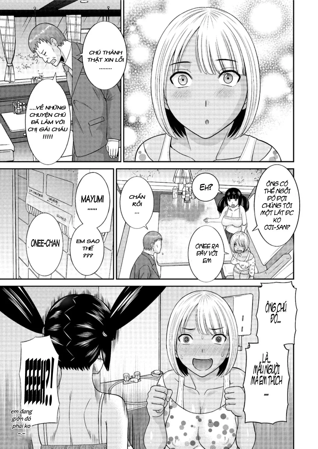 HentaiVN.net - Ảnh 6 - Megumi-san is my Son's Girlfriend [Megumi-san wa Musuko no Kanojo] - Chap 2