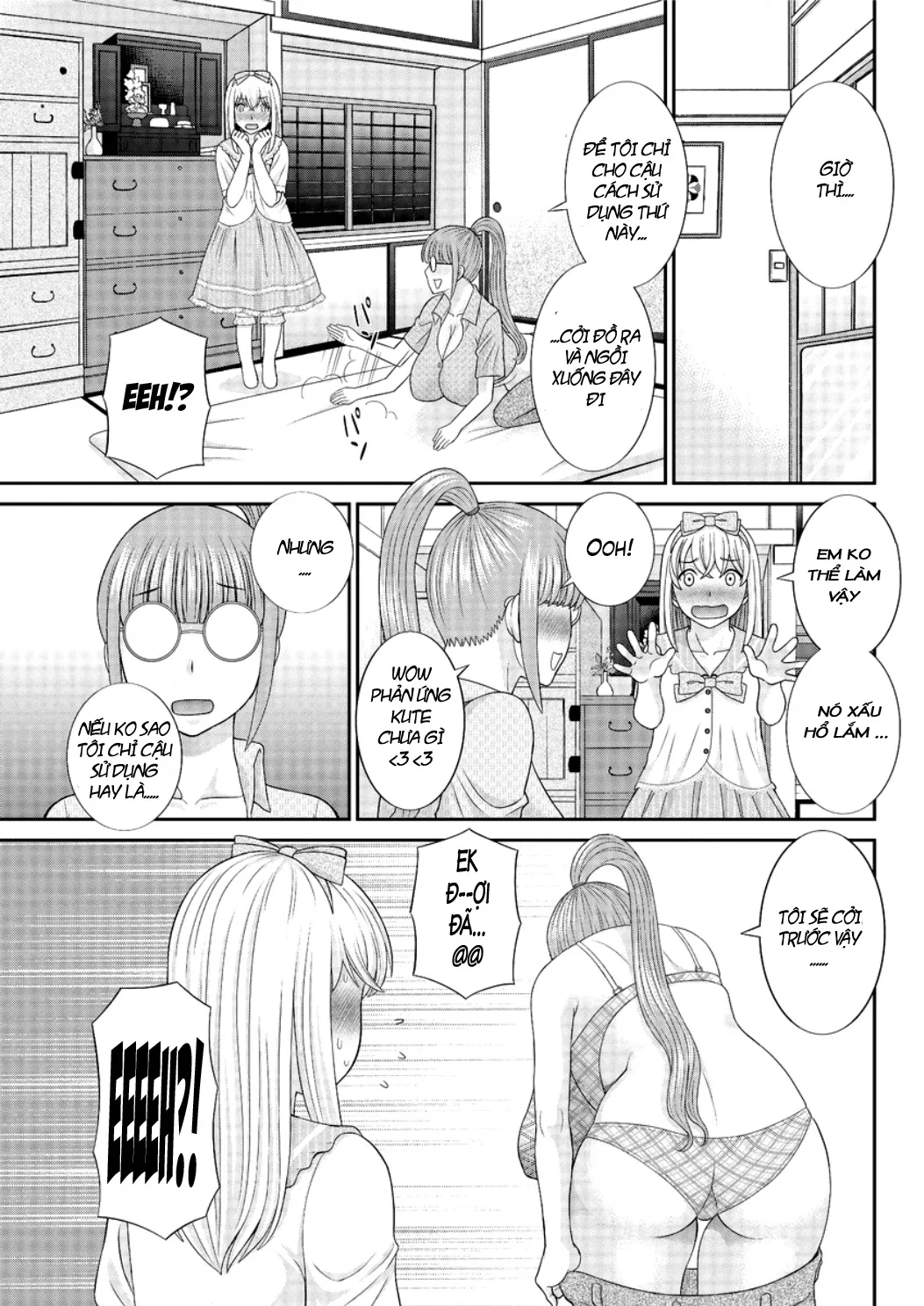 HentaiVN.net - Ảnh 5 - Megumi-san is my Son's Girlfriend [Megumi-san wa Musuko no Kanojo] - Chap 3