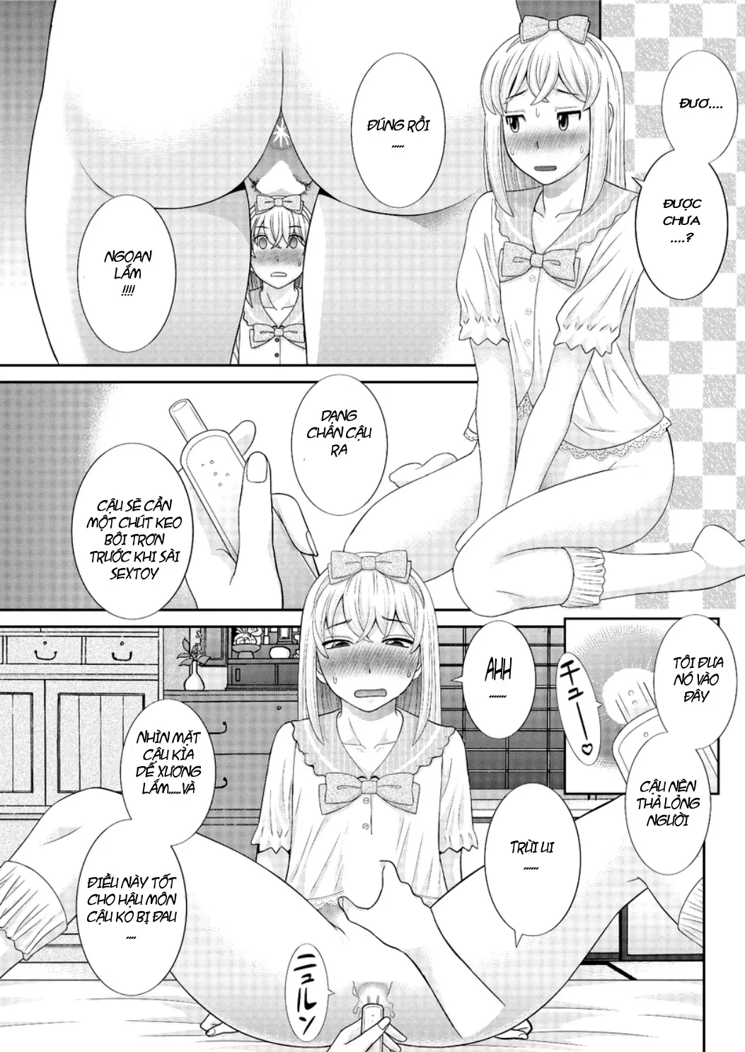 HentaiVN.net - Ảnh 7 - Megumi-san is my Son's Girlfriend [Megumi-san wa Musuko no Kanojo] - Chap 3