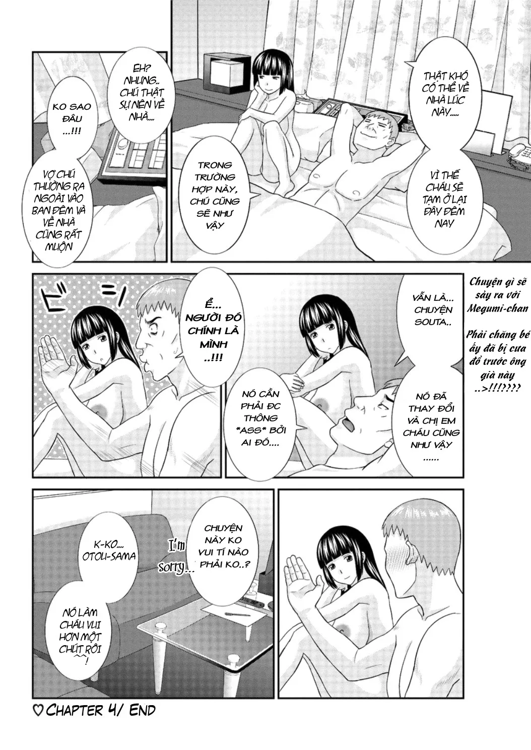 HentaiVN.net - Ảnh 17 - Megumi-san is my Son's Girlfriend [Megumi-san wa Musuko no Kanojo] - Chap 4