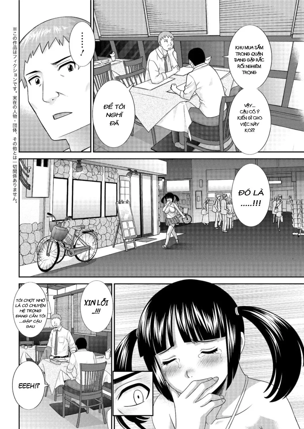 HentaiVN.net - Ảnh 4 - Megumi-san is my Son's Girlfriend [Megumi-san wa Musuko no Kanojo] - Chap 4