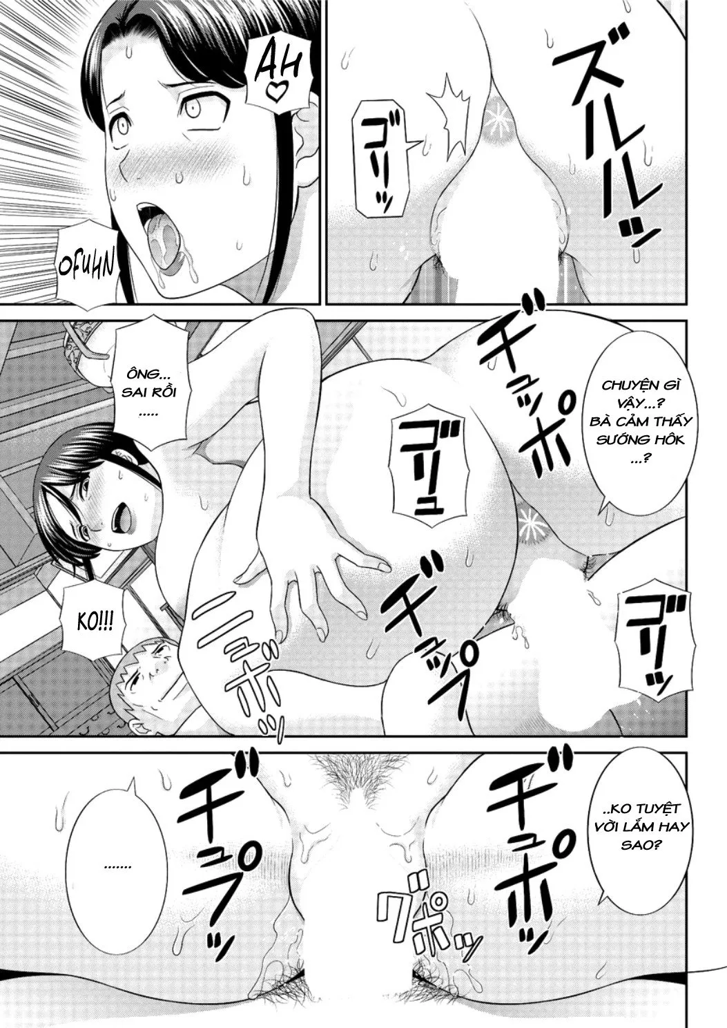 HentaiVN.net - Ảnh 11 - Megumi-san is my Son's Girlfriend [Megumi-san wa Musuko no Kanojo] - Chap 5