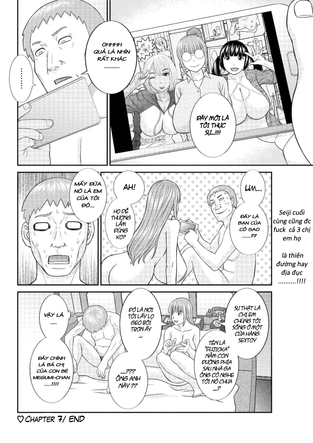 HentaiVN.net - Ảnh 19 - Megumi-san is my Son's Girlfriend [Megumi-san wa Musuko no Kanojo] - Chap 7