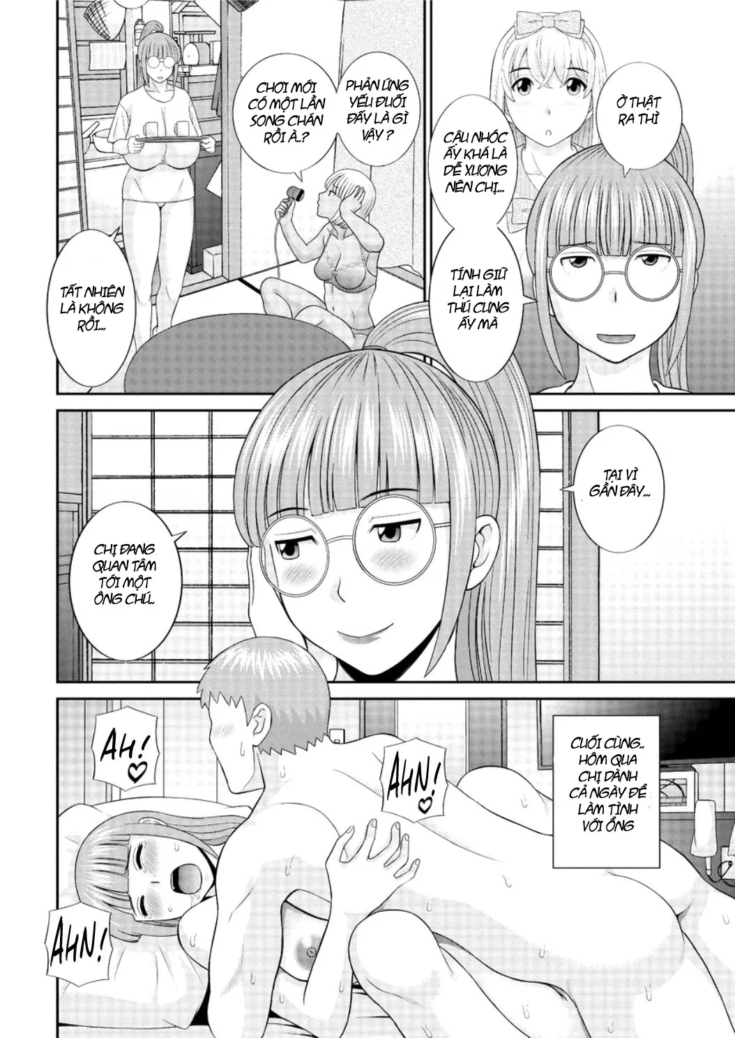 HentaiVN.net - Ảnh 3 - Megumi-san is my Son's Girlfriend [Megumi-san wa Musuko no Kanojo] - Chap 8