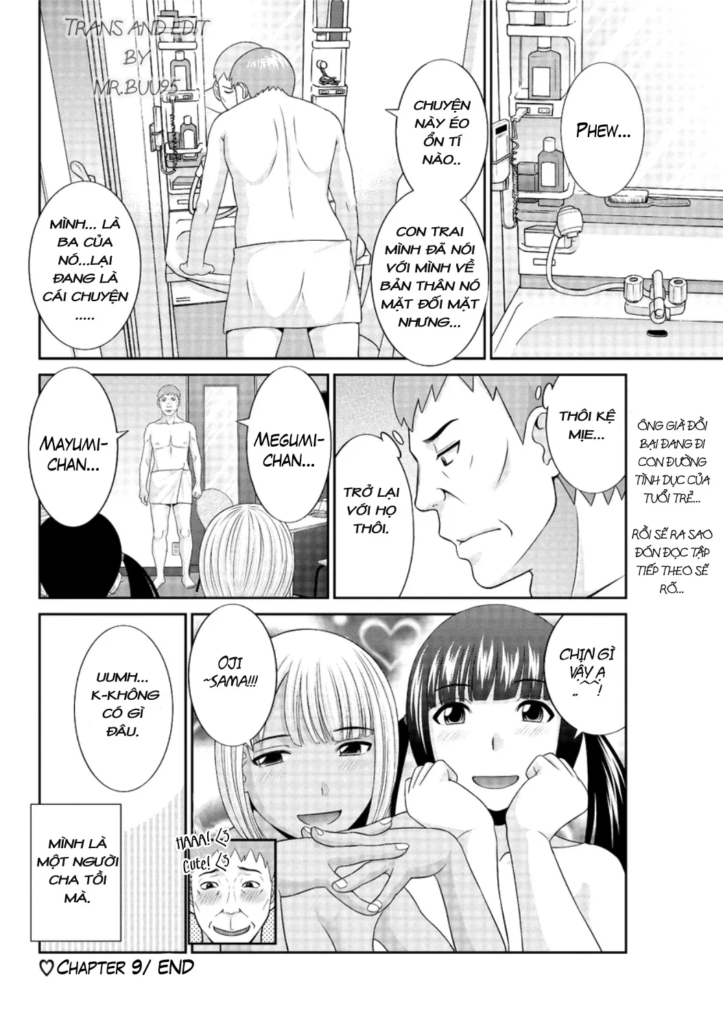 HentaiVN.net - Ảnh 19 - Megumi-san is my Son's Girlfriend [Megumi-san wa Musuko no Kanojo] - Chap 9