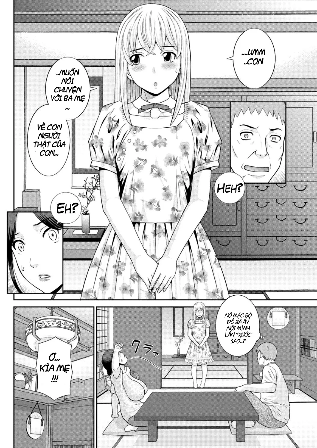 HentaiVN.net - Ảnh 3 - Megumi-san is my Son's Girlfriend [Megumi-san wa Musuko no Kanojo] - Chap 9