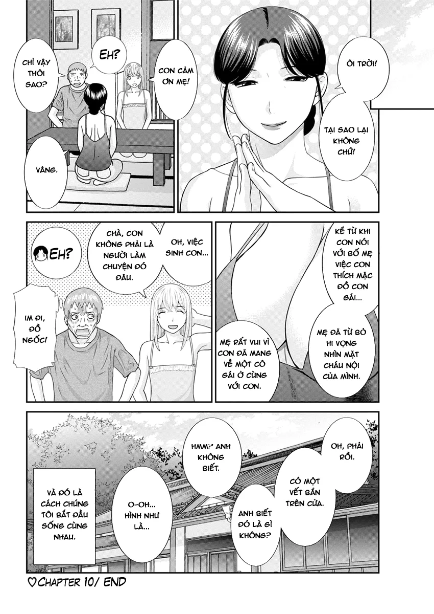HentaiVN.net - Ảnh 18 - Megumi-san is my Son's Girlfriend [Megumi-san wa Musuko no Kanojo] - Chap 10 - END