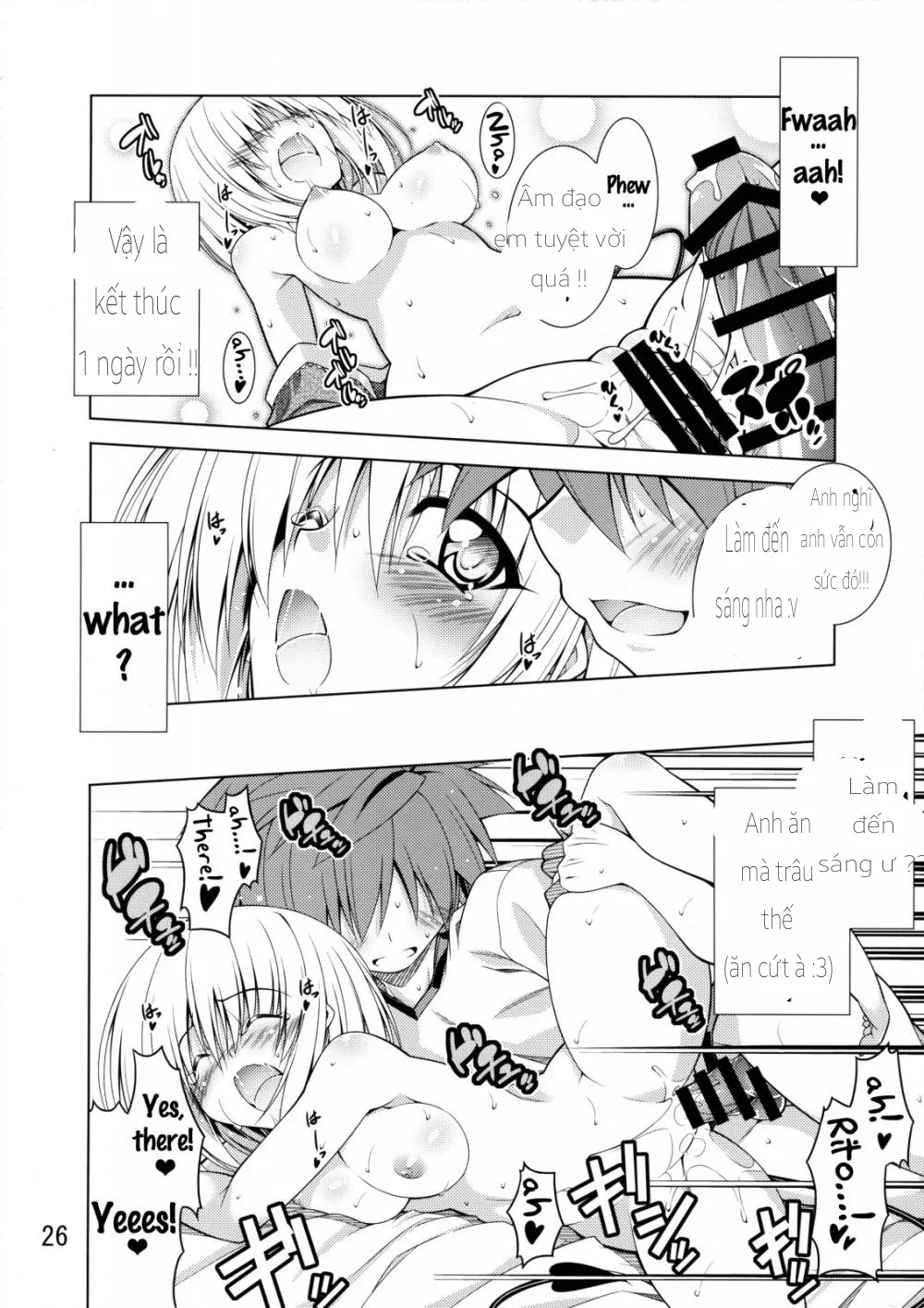 HentaiVN.net - Ảnh 26 - Rito-San No Harem Seikatsu (To Love-Ru) [Cuộc sống mới của Rito (thánh ngã)] - Chap 1