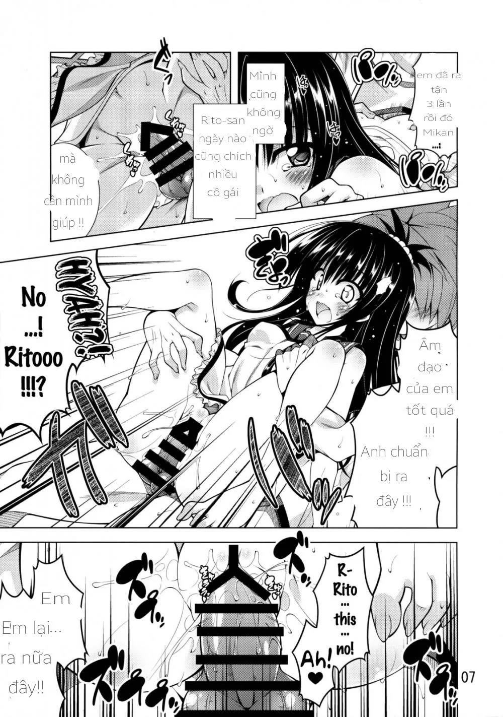 HentaiVN.net - Ảnh 7 - Rito-San No Harem Seikatsu (To Love-Ru) [Cuộc sống mới của Rito (thánh ngã)] - Chap 1