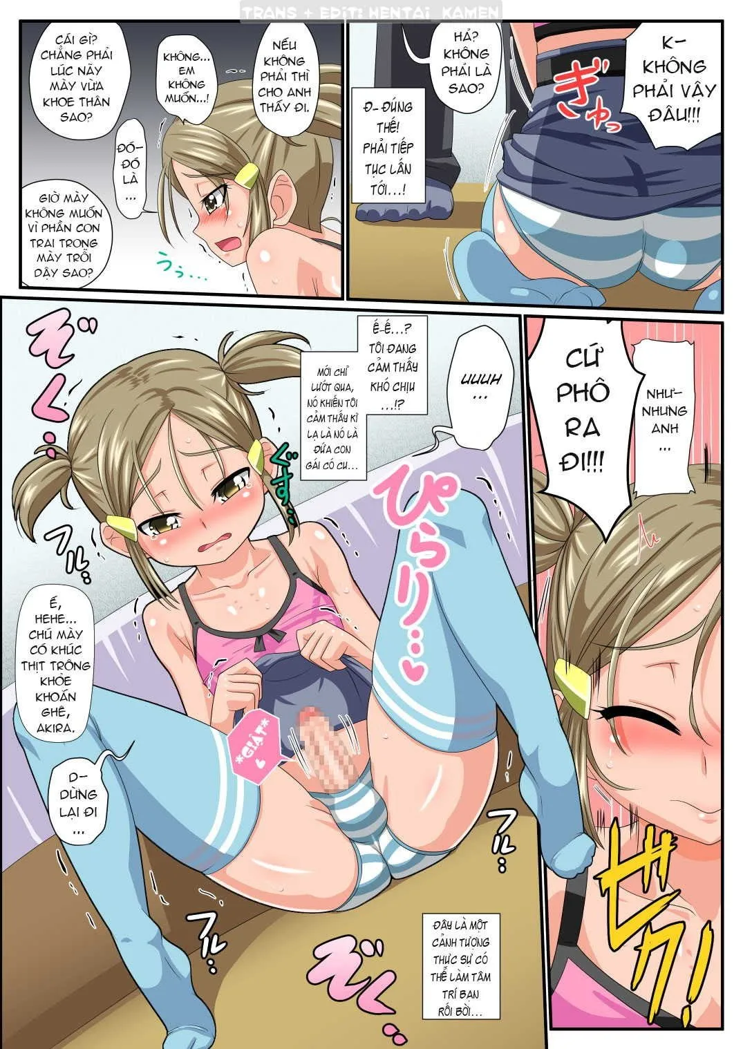 HentaiVN.net - Ảnh 13 - Otokonoko Zenritsusen Ijime - Otokonoko Zenritsusen Ijime - Oneshot