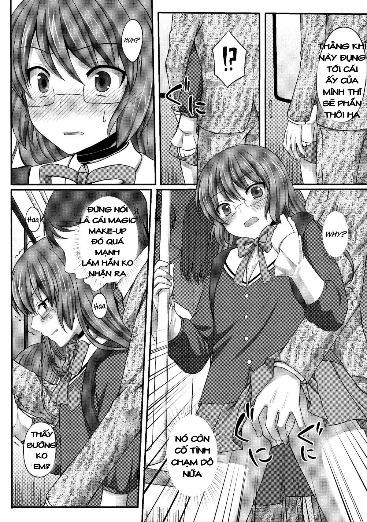HentaiVN.net - Ảnh 3 - Kami-sama wo Chikan (The World God Only Knows) [God & Molester; 神様を痴漢] - Oneshot