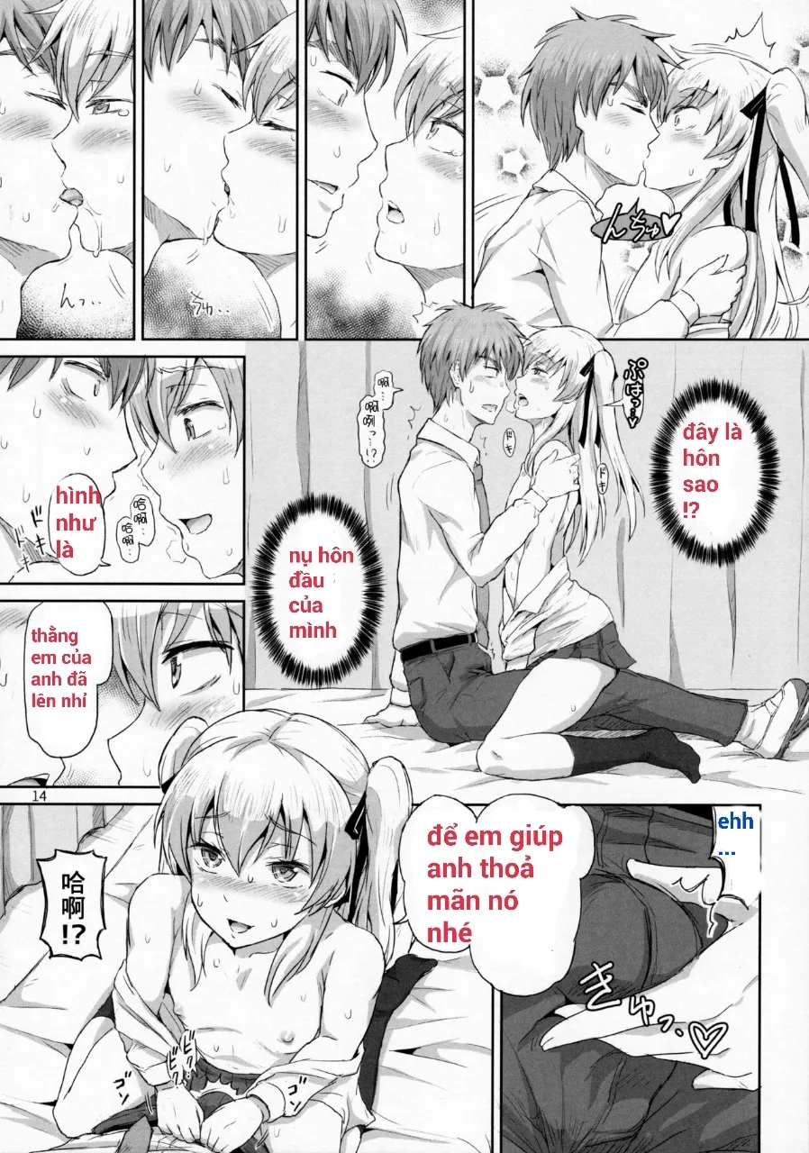 HentaiVN.net - Ảnh 13 - Tình yêu đơn giản [Sakuya, Saku 1] - Oneshot