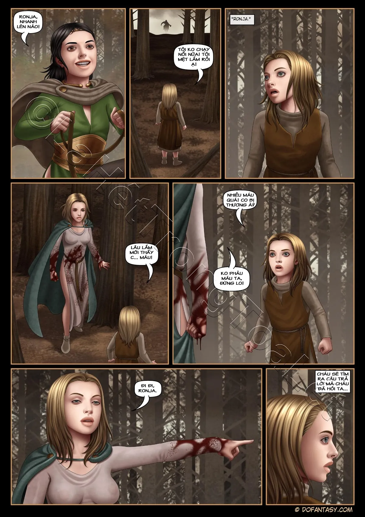 HentaiVN.net - Ảnh 19 - Cô gái quần trong đỏ [Red Riding Hood] - Chap 1