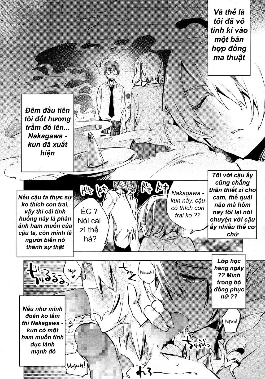 HentaiVN.net - Ảnh 13 - Magical Insence - Chap 1