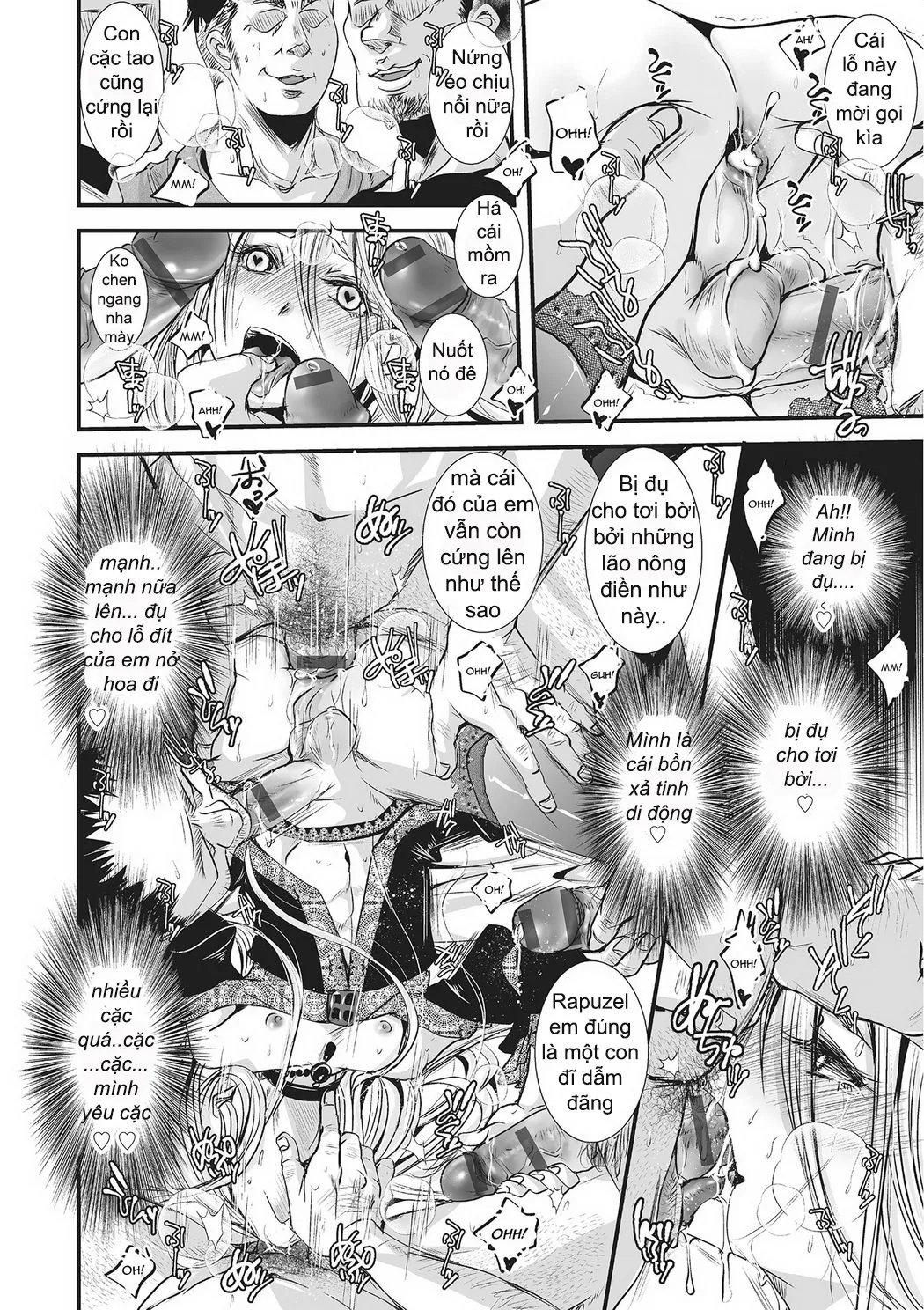 HentaiVN.net - Ảnh 4 - Inran Rapunzel [Câu chuyện thực về nàng công chúa Rapunzel] - Oneshot